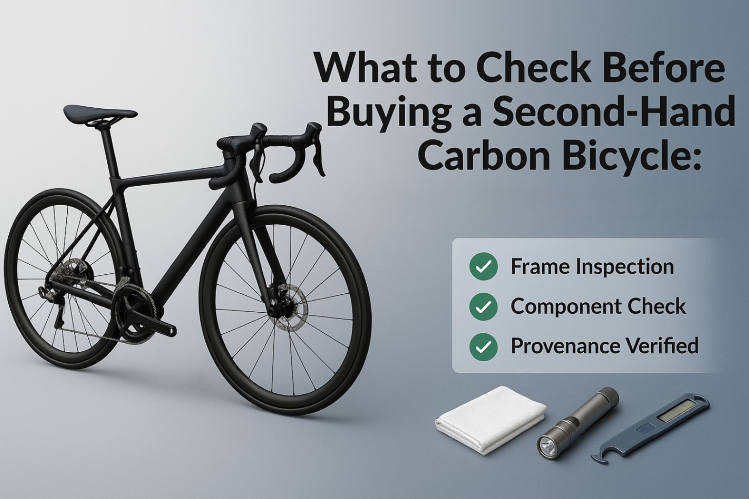 What to Check Before Buying a Second Hand Carbon Bicycle: A Complete Buyer’s Guide