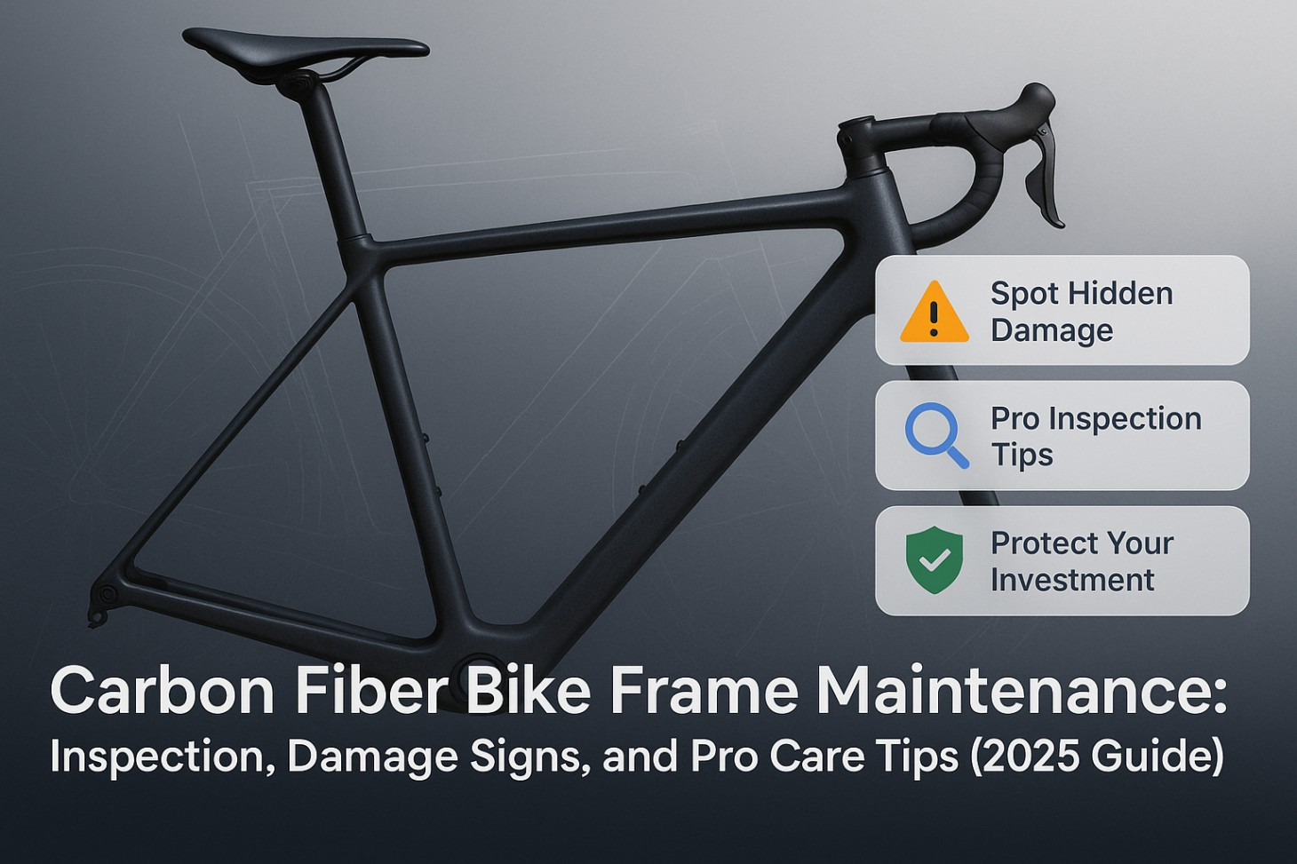 Carbon Fiber Bike Frame Maintenance