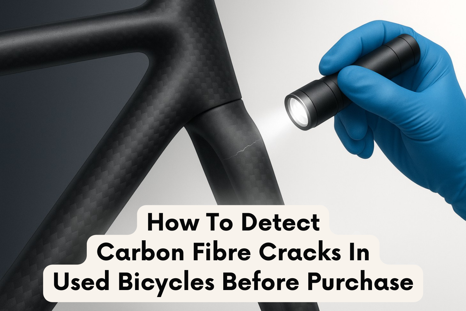 How To Detect Carbon Fibre Cracks In Used Bicycles Before Purchase